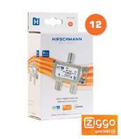 hirschmann tweeverdeler F-connector SHOP DFC 2104