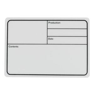 DAP Flightcase Label 127x177mm zelfklevend
