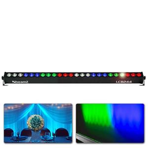 BeamZ LCB244 LED bar met 24 LED's in 8 secties