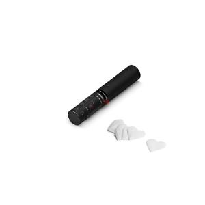 MagicFX Handheld Confetti hartjes Cannon 28cm wit