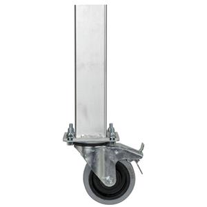 Showtec Spider Dex podiumpoot met wiel 40cm