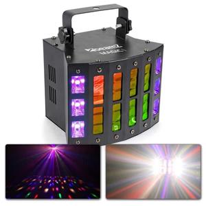 Magic1 - LED Derby, blacklight en stroboscoop inéén