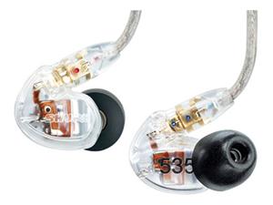 Shure SE535 Geluidsisolerende Oortelefoons Transparant