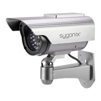 Sygonix Kamera-Attrappe mit Solarmodul, mit blinkender LED