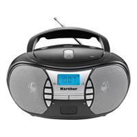 Kärcher RR 5025 FM CD-radio AUX, CD, FM Zwart