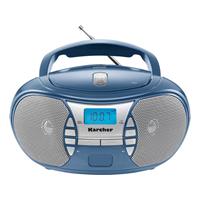 Kärcher RR 5025 CD-Radio UKW AUX, CD Blau