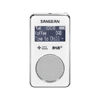 sangean DPR-35 Taschenradio DAB+, UKW wiederaufladbar Weiß