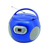 Soundmaster SCD2120BL CD Boombox met FM radio Blauw