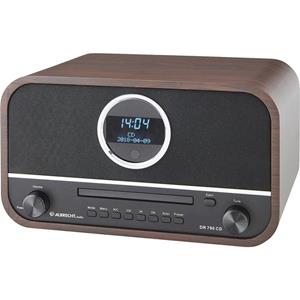 Albrecht DR 790 CD-Radio DAB+, UKW AUX, Bluetooth, CD Braun