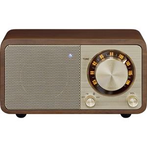 Sangean WR-7 Genuine Mini Tischradio UKW Bluetooth wiederaufladbar Kirsch