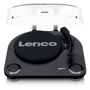 lenco LS-40BK Platenspeler met 2 Ingebouwde Speakers MDF/Zwart