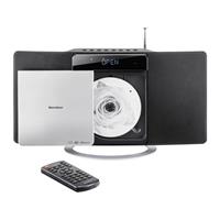 Kärcher MC 6580D Stereoanlage AUX, Bluetooth, CD, DLNA, UKW, USB, 2 x 5W Schwarz, Silber