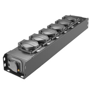 PROPORT 6T 6-weg verdeeldoos met powerconnectors