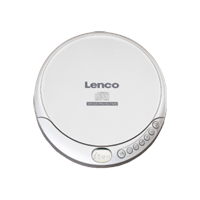 lenco CD-201 Portable CD-Speler met MP3 Zilver