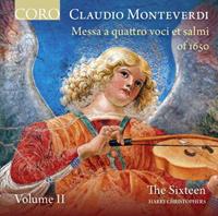 Coroner Messa A Quattro Voci Et Salmi Of 1650 Vol.2 - The Sixteen - Harry Christophers