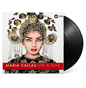 fiftiesstore Maria Callas - Live & Alive LP