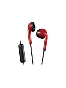 JVC in-ear hoofdtelefoon HA-F19M-RB-E (Rood/Grijs)