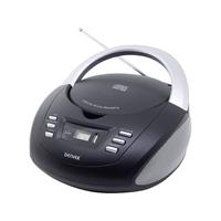 TCU-211 CD-Radio UKW AUX, USB, CD Schwarz, Grau