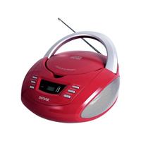 denver TCU-211 CD-Radio UKW AUX, USB, CD Rot