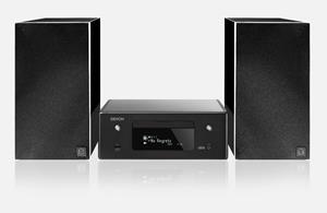 denon DoubleDeal:  RCD-N10 + Definitive Technology Demand D7 - Zwart