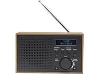 Denver DAB-46DARKGREY DAB + Radio with Built-in FM Radio LCD Display Alarm Function Dark Grey DAB-46DARKGREY