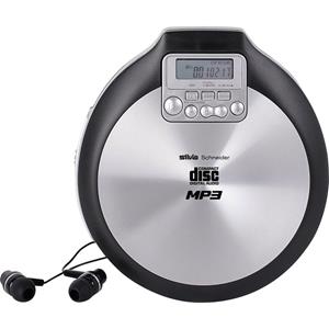 silvaschneider Silva Schneider MCD 50 Discman CD, CD-R, CD-RW, MP3 Zwart