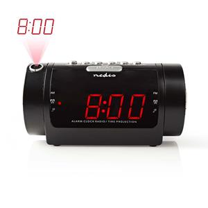 CLAR005BK Digitale Wekkerradio Met Display Led Van 0,9&quot;...