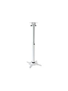 TECHly Beamer-Deckenhalterung Drehbar, Neigbar Boden-/Deckenabstand (max.): 770mm Weiß