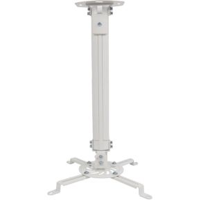 TECHly Beamer-Deckenhalterung Drehbar, Neigbar Boden-/Deckenabstand (max.): 580mm Silber