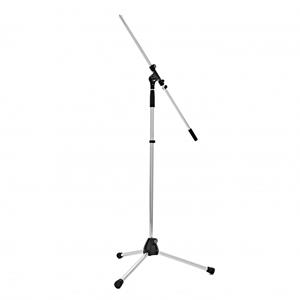 K&M 210/2 Boom Microphone Stand Chrome