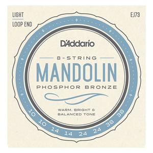 DAddario EJ73 Mandolin Strings Phosphor Bronze Light 10-38