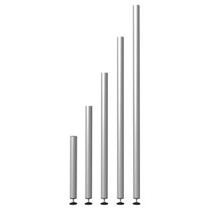 Verstelbare ronde podiumpoot 30-33cm (4 stuks)