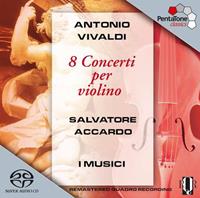 Pentatone 8 Concerti Per Violino Op - A. Vivaldi