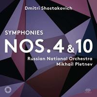 Pentatone Shostakovich Symphonies 4 & 10 - Russian National Orchestra - Mik