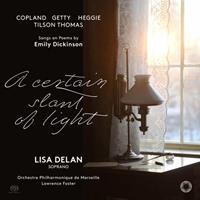 Pentatone A Certain Slant Of Light - Songs On Poems Of Emily Dickinson - Lisa Delan - Orchestre Philharmo
