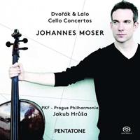 Pentatone Dvorak & Lalo: Cello Concertos - Johannes Moser
