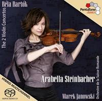 Pentatone Bartok: Violinkonzerte 1-2 - Romande - Marek Janowski