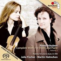 Pentatone Werke Fur Violine Und Klavier Vol.2 - Julia Fischer - Martin Helmchen