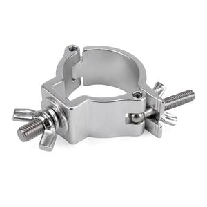 Adam Hall RIGGATEC RIG 400 200 002 - half klem klein zilver tot 100 kg (48-51 mm) roestvrij staal