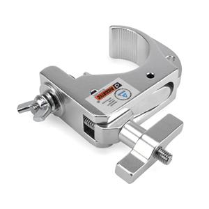 Adam Hall RIGGATEC RIG 400 200 031 - Smart Hook Slim Clamp zilver tot 200 kg (48 - 51 mm)