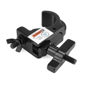 Adam Hall RIGGATEC RIG 400 200 071 - Smart Hook Slim Clamp zwart tot 200 kg (48 - 51 mm)