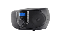 caliberaudiotechnology CD-Radio DAB+, UKW AUX, Bluetooth, CD Schwarz