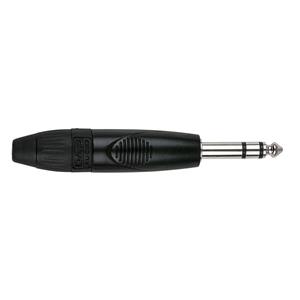 DAP 6.3mm Jackplug X-Type Stereo zwart