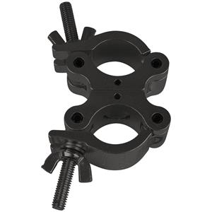 Showtec Swivel coupler 48-51mm 500kg vergrendelbaar zwart