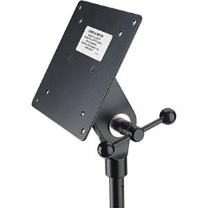 K&M 19685 Microfoonstatief-adapter met montageplaat