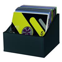 Glorious Record Box Advanced 110 platenbak voor vinyl zwart