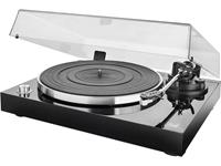 Teufel DUAL DT 500 USB Platenspeler Magnetische pickup Phono Voorversterker Zwart