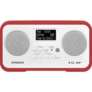 Sangean TRAVELLER 770 Radio DAB+, DAB, VHF (FM) Toetsvergrendeling Rood