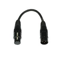 Accu-cable AC-DMXT/3M5F DMX verloop van 3p naar 5p