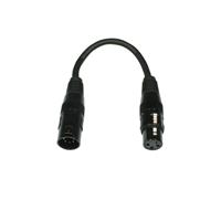 Accu-cable AC-DMXT/5M3F DMX verloop van 5p naar 3p